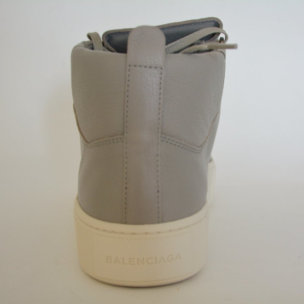 NEW BALENCIAGA HITOP LEATHER SNEAKERS US 7 EU 40 MENS - Picture 4 of 6